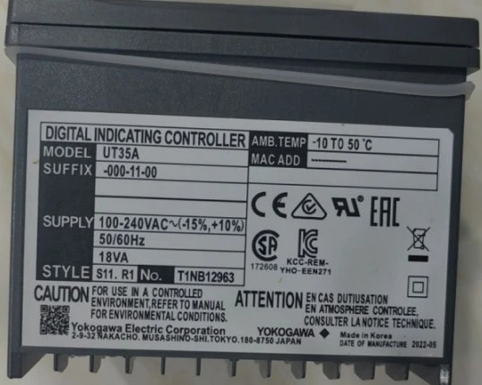 Yokogawa Controller UT35A